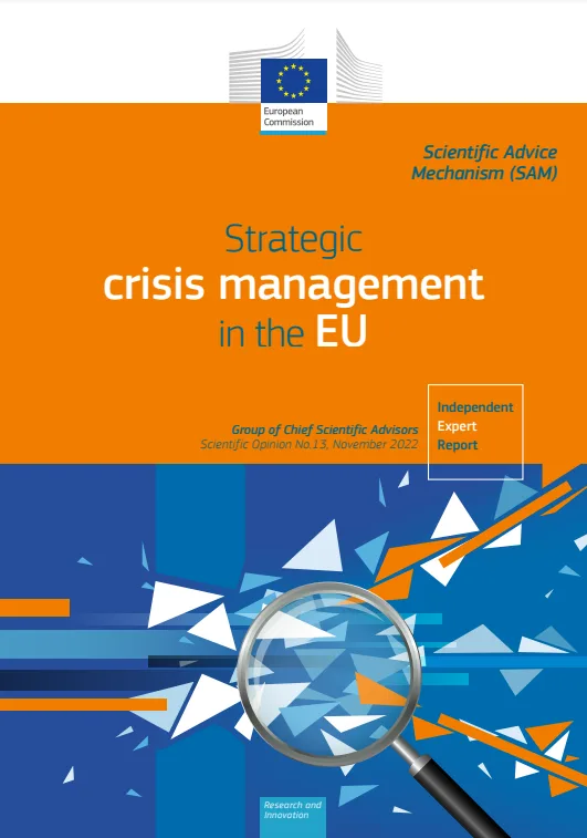 Strategic crisis management scientific opinion