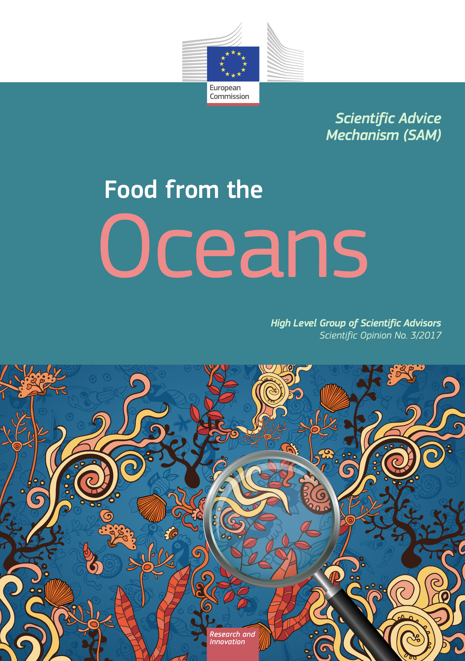 Food from the Oceans scientific opinion cover